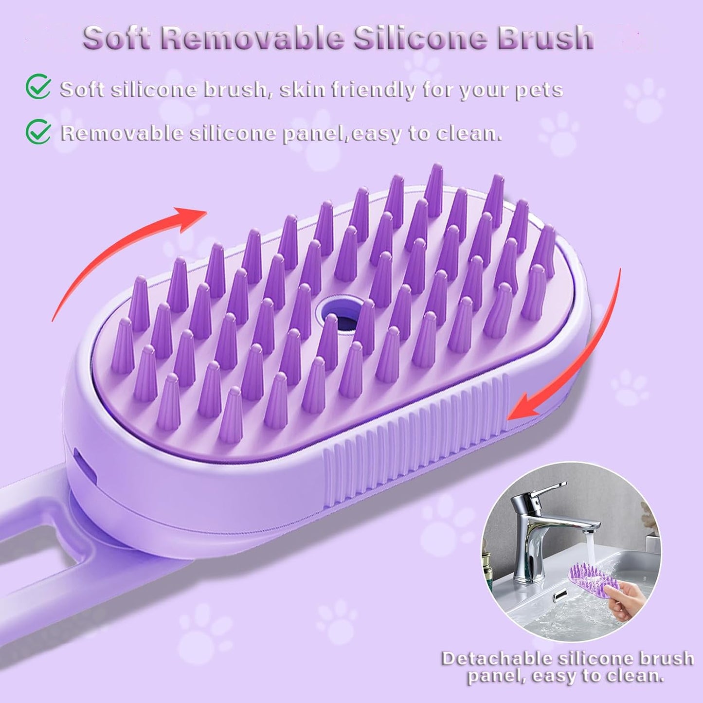 ✅ FurMist™ Pet Spa Brush