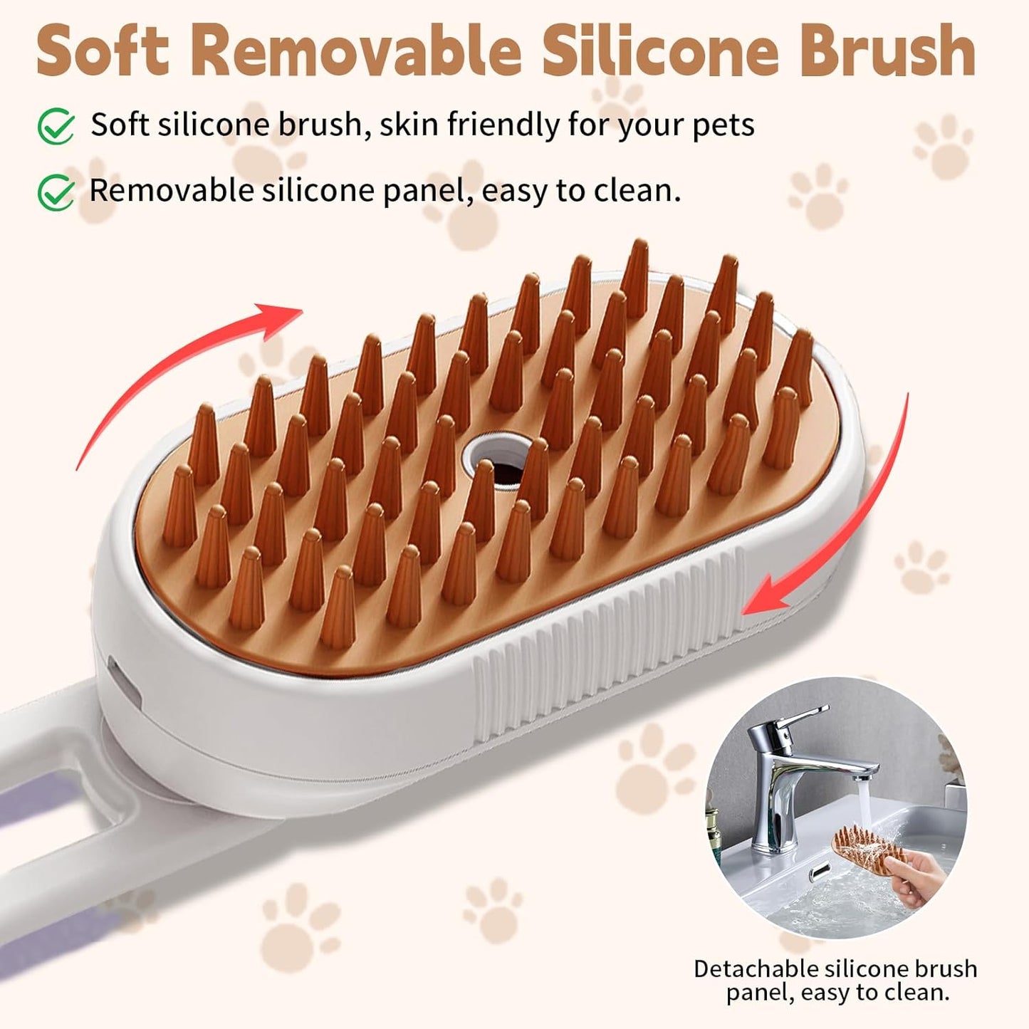 ✅ FurMist™ Pet Spa Brush